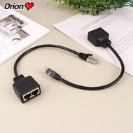 [Auz] 1PC Ethernet Splitter RJ45 1 Male to 2 Female LAN Ethernet Cable Splitter Ethernet Cable Exten