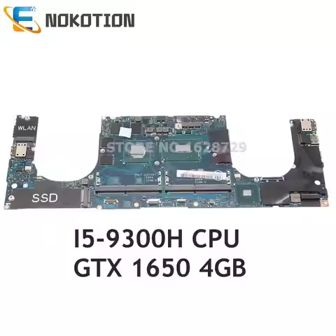 NOKOTION 095Y8K CN-095Y8K For DELL XPS 15 7590 laptop motherboard EDP51 EDB51 LA-H331P SRF6X I5-9300