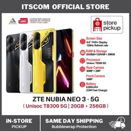 nubia Neo 3 5G 20(8+12)GB+256GB Smartphone 120Hz AI Gaming IP54 Dust & Splash Proof