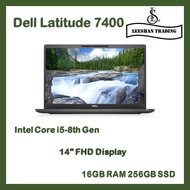 Dell Latitude 7400 14” FHD Intel Core i5-8th Gen 16GB RAM 256/512GB SSD  Win 11Pro MS office 2021[Re