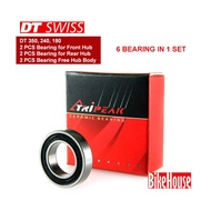 Original Tripeak Ceramic Bearing Kit for DT Swiss DT350 DT240 DT180 Hub Road Bike MTB