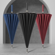 115cm Wide 24 Bones Foldable Umbrella Windproof Weatherproof Strong Frame Golf Umbrella Large Size F
