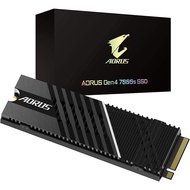 (PS5 READY) Gigabyte AORUS Gen4 7000s 1TB/2TB SSD PCIe 4.0 NVMe M.2, Nanocarbon Coated Aluminum Heatsink, 3D TLC NAND