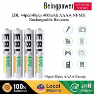 EBL 44pcs 48pcs 400mAh Ni-MH AAAA Rechargeable Battery For Flashlight Doorbell Alarm Clock Surface P