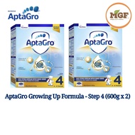 AptaGro Growing Up Formula (Step 4) 600G X 2 WXP 10/2023