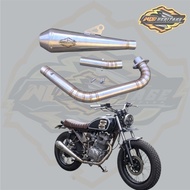 Original Japstyle Gl Mp Tiger Scorpio Byson Bobber Exhaust Free Laser Name Original Japstyle Exhaust
