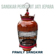 PROMO KANDANG SANGKAR KANDANG PERKUTUT JATI JEPARA - FAMILY SANGKAR