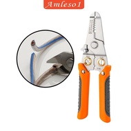 [Amleso1] 7inch Electrician Cable Tool Multipurpose Crimping Tool