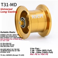 FHJIK 2023ใหม่สปูนอัลตร้าไลท์ DIY สำหรับ Daiwa Steez CT & Alphas Air TW/Morethor/zillion/ryoyo/ T3/S