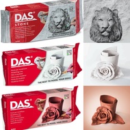 DAS MODELLING CLAY 500GR 1KG WHITE CLAY/ BROWN/ GREY/ (FR)