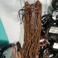 Tasbih Kayu Nagasari 8 mm 99 Butir Berkualitas / Tasbih Kayu Naga Sari Asal Cirebon 8mm / Tasbeh Kay