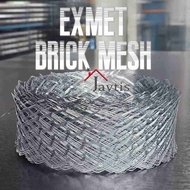 📌3" EXMET Brickmesh **MADE IN MALAYSIA**  Brick Reinforcement Mesh - Wire Mesh Dawai Ikat Bata 砖网