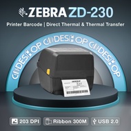 Zebra Zd230 Label Sticker Printer Print Thermal And Semicoated USB