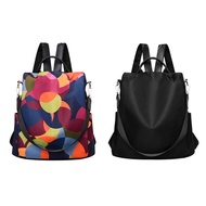 【Hot】 Casual Oxford Cloth Women Backpack Anti Theft Girls Schoolbags Teenager Travel Daypack Shoulder Bag Colorful Fashion Back Pack