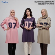 ZUCCA ELLARA KASUAL MUSLIMAH BLOUSE ACTIVE WEAR