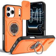 Suitable for iphone 17 16 15 14 13 12 11 pro max XR Two-in-One Sliding Window Magnetic 17 pro max Ro