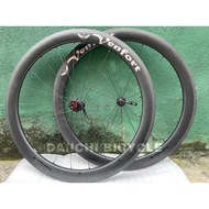 PRICE NEGOTIABLE VENFORT PERFOMANCE 50MM CLINCHER RIM &amp; DISC BRAKE ROADBIKE WHEELSET