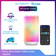 Đèn LED để bàn thông minh RGBIC Govee Aura Smart Table Lamp H6052 | Chế độ đọc sách đèn ngủ báo thức