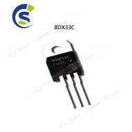 10PCS NEW 10A 100V BDX33 TO-220 TRANSISTOR TO-220 BDX33C
