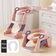 Kid Potty Ladder Training Toilet Ladder Foldable Kid Toilet Seat Folding Toilet Trainer Potty Traini