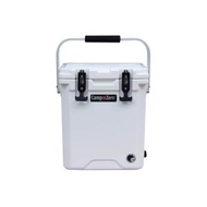 CAMP-ZERO 16L Tall Cooler/Ice Chest with 2 Molded-in Cup Holders ＆ Folding Aluminum Handle | Thick Walled, Freezer Grade Cooler with Secure L並行輸入