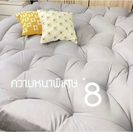 Topperท็อปเปอร์รุ่นหนา 8นิ้ว ใยหนาพิเศษ 4 ชั้น ที่นอนท็อปเปอร์สีพื้น พร้อมส่ง (3.5ฟุต 5ฟุต 6ฟุต) มีบริการเก็บเงินปลายทาง