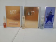 包郵 - - 3 支 Mugler  香水 1.2ml ( Mugler Alien Goddess edp Intense / Mugler Alien Goddess edp / Mugler A
