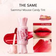 Saemmul Mousse Candy Tint #12 High Pigment Matte Finish Long Lasting Lip Stain With Honey Extracts T