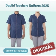 DepEd 2025-2026 uniform for teachers (female) TELA FABRIC ONLY