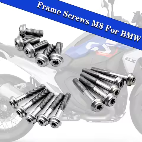 M8 Motorcycle Frame Screws For BMW R1300GS R1200GS R1200RT S1000R C600 C650GT F750GS F850GS RNINET K