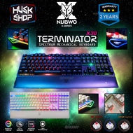 คีบอร์ดเกมมิ่ง Nubwo Termination X30 Spectrum Mechanical Keyboard Blue / Brown / Red Switch ประกัน 2