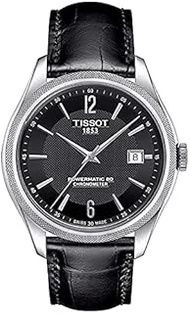 loid compatible with Tissot T1084081605700 Ballard Automatic COSC Power Matic 80 Watch, Black Dial Leather, Genuine Imported Product
