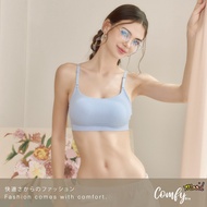 Wacoal Mood Comfy Bra Youth Underwear Non-Wired Model MM1Y13 Blue (LS)