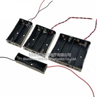 With Cable 18650 18650 Battery Box Lithium Battery Box 1 Section/2 Section/3 Section/4 Section Optio