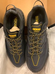 HOKA ONE ONE Speedgoat 4 GTX black yellow 防水越野跑山鞋  CDG Goretex