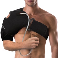 NatraCure Hot or Cold Therapy Shoulder Ice Pack Wrap, Shoulder Brace for Shoulder Pain Relief - (Hea