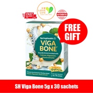SpringHealth VIGABONE SoyMilk Drink Enriched with Vitamin D3, K2, Calcium & Magnesium (30 sticks)