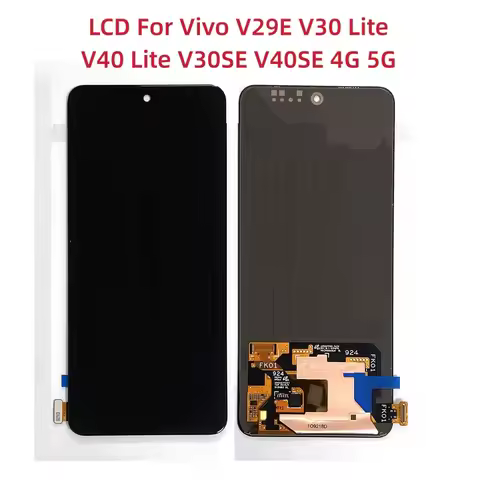 6.67" OLED Quality For Vivo V29E LCD V2317 Display Touch Screen Digitizer Assembly For VIVO V30 Lite