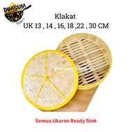 Klakat dimsum Import 13,14, 16, 18 Cm / bamboo dimsum Steamer / dimsum Steamer