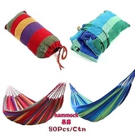 CHH Portable Cotton Rope Outdoor Hammock Duyan Buaian Gantung Hammock Outdoor Heavy Duty