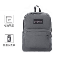Jansport กระเป๋านักศึกษากระเป๋าเป้สำหรับผู้หญิงตัวตลกกระเป๋านักเรียนมัธยมต้นมัธยมปลายพับเก็บได้สำหรั