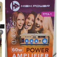 High Power DC AC Amplifier 777 a-a1 / Sound System, FM radio USB