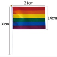 🔥พร้อมส่ง🔥 ธง หลากหลายทางเพศ LGBT ขนาด lgbt flag ธงสีรุ้ง lgbt flag ธงสีรุ้ง สีรุ้ง 🏳‍🌈 Pride Month 