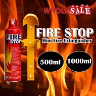 NOTE : NOT AVAILABLE FOR SABAH AND SARAWAK Foam Stop Fire 500/1000 ML Extinguisher Portable Spray Ca