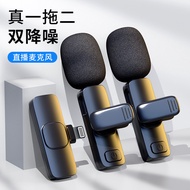 Source One for Two Lavalier Microphone Live Wheat with Goods Radio Microphone Lavalier Microphone 20