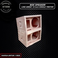 Box Speaker 10 Inch Line Array Single Tweeter