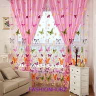 FASHIONHUBZ Window Screening Room Divider Brand New Sheer Curtain Voile Door Window Sheer Curtain Pa