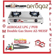 AEROGAZ LPG / PUB Double Gas Stove AZ-983SF