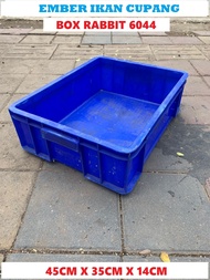 Box plastik bekas kontainer tempat penyimpanan Box Rabbit 6044