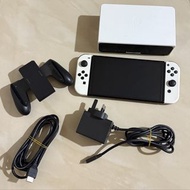 Nintendo Switch OLED 白色 主機 齊配件